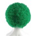 Flag-001 Color Afro Wig~Green